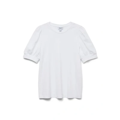 Abbildung von Vero Moda Kerry Oneck Bluse, Damen, Größe: XL, Bright white