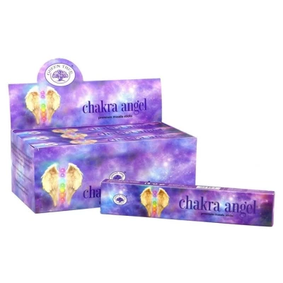 Abbildung von Green Tree Räucherstäbchen Halter Incense &quot;chakra angel&quot; 15gr.
