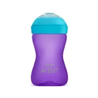 Abbildung von Weich geformter Saugerbecher, Lila, 300 ml, SCF802/02, Philips Avent