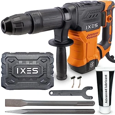 Abbildung von Scheppach Abbruchhammer IXES DB1500 20 Joule SDS MAX Stemmhammer Meißelhammer, 1300 in W, für