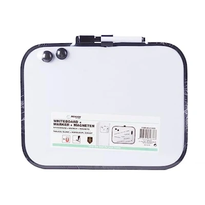 Abbildung von BENSON Tafel Whiteboard Pinnwand Magnettafel Wandtafel, Schreibtafel, Marker, Magnet, Board,