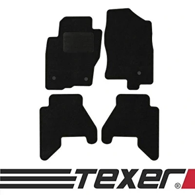 Abbildung von TEXER Textil Fußmatten Passend für Nissan Pathfinder III Bj. 2010 2013 Basic