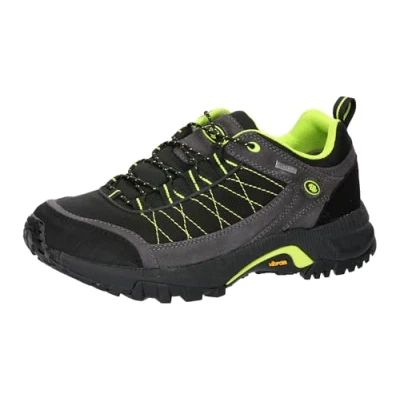 Abbildung von Brütting Mount Egmont Hikingschuh, Herren, Größe: 43, Schwarz grau lemon Schuhe