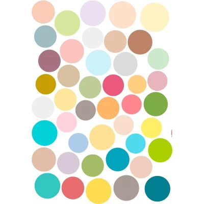 Abbildung von Komar Wandtattoo &quot;Dots&quot;, 50x70 cm (Breite x Höhe), selbstklebendes