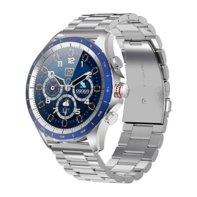 Abbildung von Atlanta Smartwatch 9719, für Herren, Fitnesstracker, Silber, mit Wettervorhersage, zum Blutdruck messen, wasserdicht