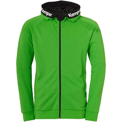 Abbildung von Kempa Core 26 Hood Jacket Herren Jungen Kapuzen Jacke Trainings Sweatshirt Hoody Pullover mit Kapuze Handball Volleyball Indoor Gym Fitness, XL