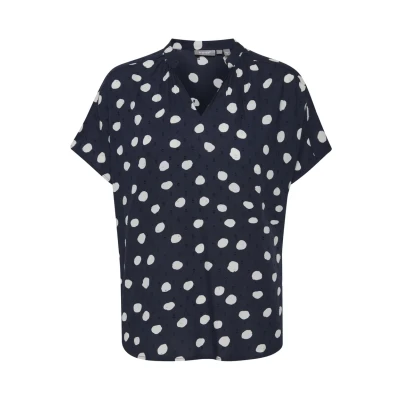 Abbildung von Fransa Frfanemma Bluse, Damen, Größe: Small, Navy blazer mix