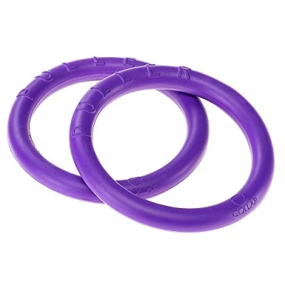Abbildung von Ferplast Hunde Spielzeug, Hundetraining Ring zum Kauen, Laufen, Springen, Schießen, Ungiftig, Schwimmend, Puller Mini, Hundespielzeug für kleine und Welpen, Set mit 2 Fitness Ringen
