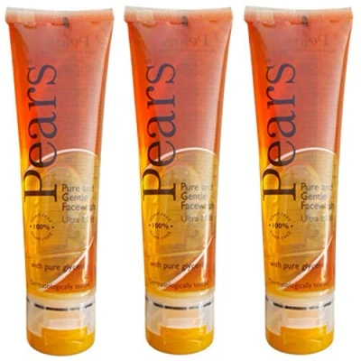 Abbildung von 3 x Pears Ultra Mild Pure &amp; Gentle Face Wash für alle Hauttypen