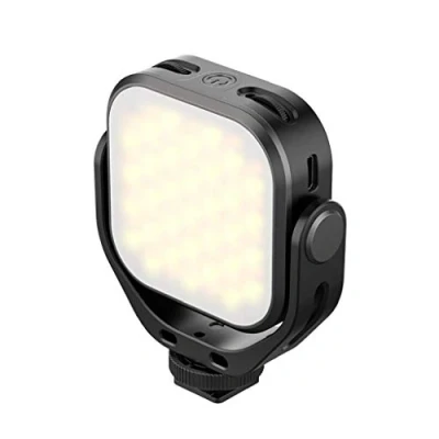 Abbildung von Ulanzi VIJIM VL66 Bi Color Mini LED Lampe Drehbar für Smartphone und Kamera mit einstellbare Farbtemperatur 2500K 6500K 2000mAh Akku USB C Soft Light Beleuchtung Videolicht