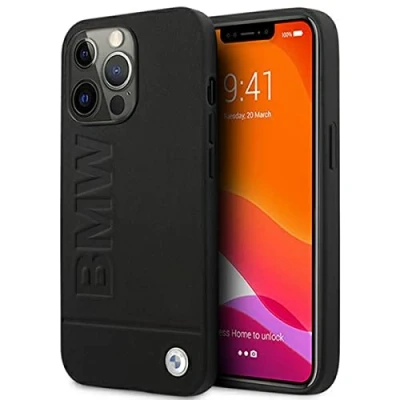 Abbildung von BMW BMHCP13LSLLBK Hülle für iPhone 13 Pro/13 6,1&quot; schwarz Signature Logo Imprint