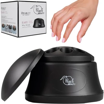 Abbildung von Peach Beauty® Dampfentfernungs Gelentferner Elektrischer UV Nageldampfer Nagelpflege für Haus oder Salon Nagellackentferner Maschine