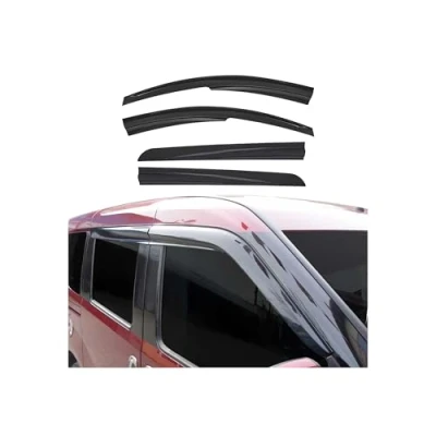 Abbildung von OMAC 4X Windabweiser Regenabweiser kompatibel mit Dacia Lodgy 2012 2022 Acryl Dunkel
