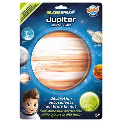Abbildung von BUKI 3DF6 Leuchtaufkleber Jupiter, Blau