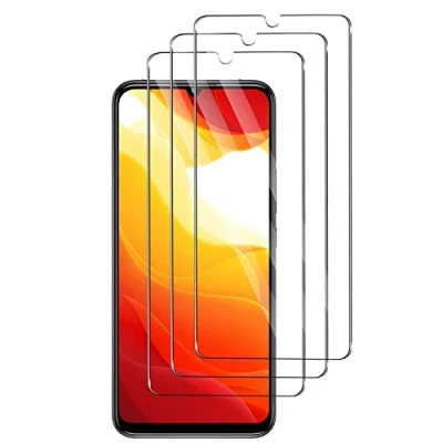 Abbildung von Widrt [3 Pack] tempered glass foil, for Xiaomi Mi 10 Lite 5G, Premium Temperglas screen protector, free from scratches, 9H hardness, HD, ultra resistant, für 5G