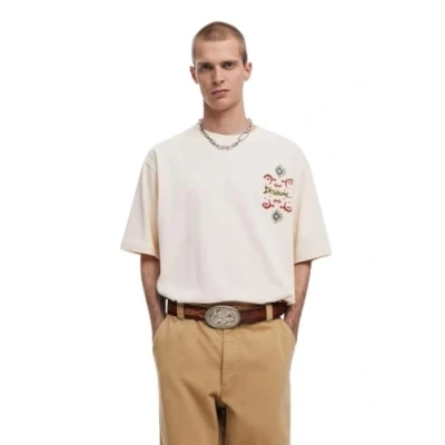 Abbildung von Desigual Tshirt print, Herren, Größe: Small, White