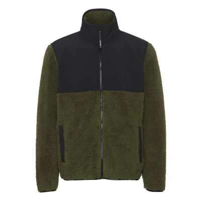 Abbildung von 11 Project Pijke Teddy Fleecejacke, Herren, Größe: XXL, Ivy green