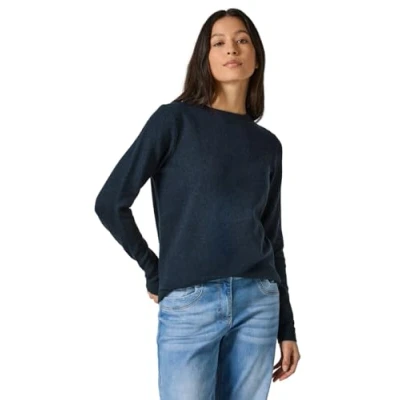 Abbildung von Cecil Strickpullover, Damen, Größe: Small, Blau