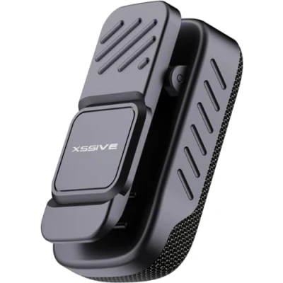 Abbildung von COFI 1453 Wearable Speaker mit Magnetclip Schwarz Lautsprecher