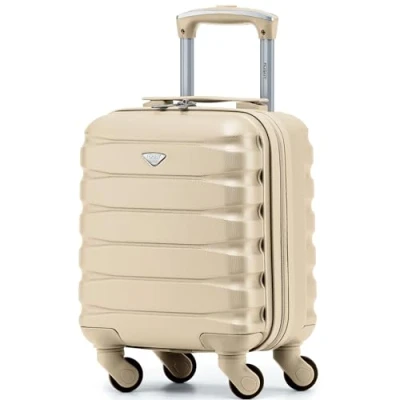 Abbildung von Flight Knight Leichte 4 Rad abs hartschalenkoffer Handgepack, Zugelassen Fur Uber 100 Fluggesellschaften, Einschließlich Easyjet &amp; Maximale Große Vueling Wizz Air 40x30x20 cm