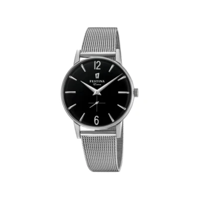 Abbildung von Festina Herren Analog Quarz Uhr mit Edelstahl Armband F20252/4