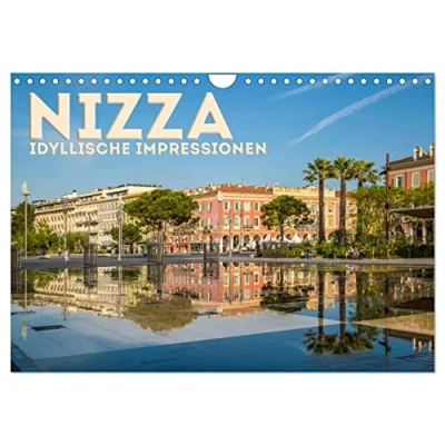 Abbildung von NIZZA Idyllische Impressionen (Wandkalender 2025 DIN A4 quer), CALVENDO Monatskalender