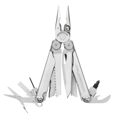 Abbildung von Leatherman Wave+ Edelstahl mit Nylon Scheide