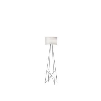 Abbildung von FLOS RAY F2 Stehleuchte transparenter Glasschirm