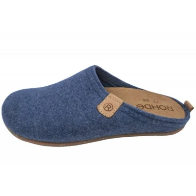 Abbildung von Rohde Clogs Hausschuh, Damen, Größe: 42, Navi Schuhe