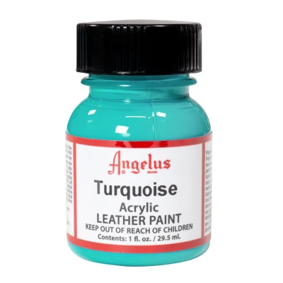 Abbildung von Angelus Lederfarbe Türkis 29,5ml