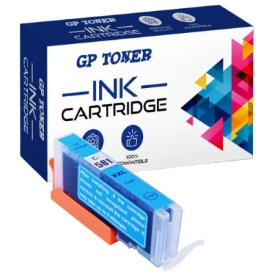 Abbildung von GP TONER Druckerpatronen Ersatz für Canon PGI 580XXL CLI 581XXL Tintenpatronen Pixma TS6250 TS6151 TS9155 TR7550 TR8500 TR8550 TS8152 (CLI 581XL Cyan)