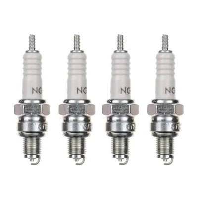 Abbildung von 4x Zündkerze C7HSA Zündkerzen Set 4 Stück für Motorrad/China Roller/Scooter kompatibel für: 0241050005 0241056502 U260T1 U3AC U4AC UR3AS P RZ7HC Z7HC PZ7HC Z8 Z9Y stk 808