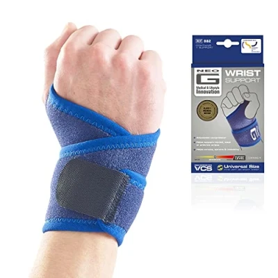 Abbildung von Neo G Handgelenkstütze Einstellbare Handbandage bei Arthritis, Gelenkschmerzen &amp; Verletzungen Bequeme Handgelenkbandage für die linke oder rechte Hand Verbesserter Komfort Unterstützung
