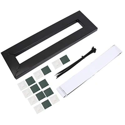 Abbildung von Tiiyee Effektpedalboard, Gitarreneffekt Pedalboard Mini Effekt Pedale Board Rutschfest Leichtes Kleines Eisenpedal Set Mit Power Montagehalterung Für E Gitarren Bass Musiker Erwachsene Kinder