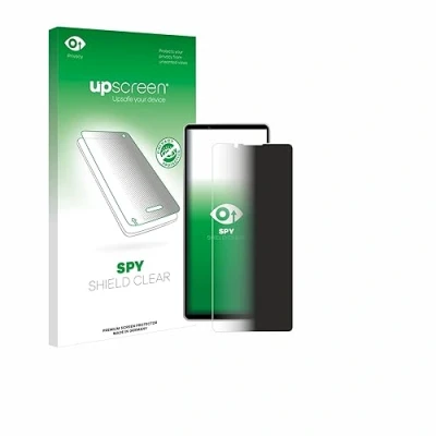 Abbildung von upscreen Anti Spy Blickschutzfolie für Sony Xperia 5 V Privacy Screen Displayschutz Folie [Sichtschutz, Blaulichtfilter]