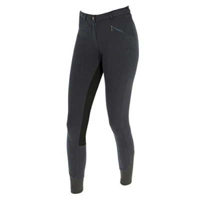 Abbildung von Covalliero Reithose Economic, Vollbesatz Kinderreithose, Blau, 116