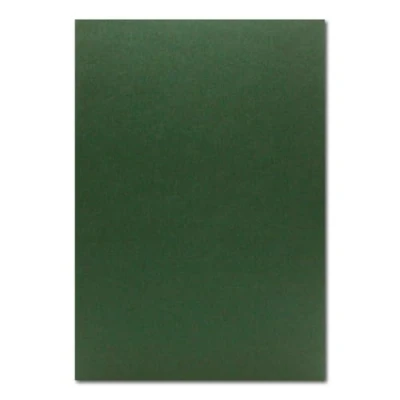 Abbildung von 50 DIN A4 Papier bögen Planobogen Moosgrün (Grün) 225 g/m² 21 x 29,7 cm Ton Fotokarton Bastel Karton FarbenFroh
