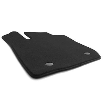 Abbildung von Fahrermatte Sandero II &amp; Stepway ab 2012 Original Qualität Fußmatte Fahrerseite, Velours schwarz