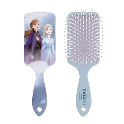 Abbildung von Frozen II Haarbürste für Mädchen und Frauen, Kamm zum Entwirren, Prinzessinnen Elsa Anna