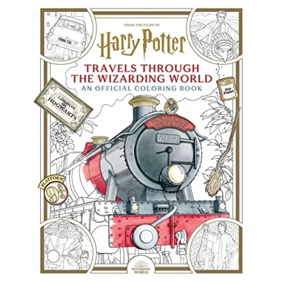 Abbildung von Harry Potter: Travels Through the Wizarding World: An Official Coloring Book