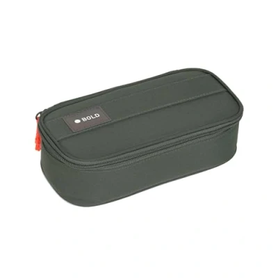 Abbildung von LÄSSIG Schlampermäppchen Stiftemäppchen Schule/School Spacy Pencil Case Bold Dark Olive