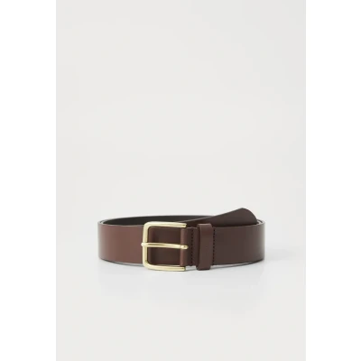 Abbildung von GANT Herren Leather Belt Gürtel, Soil Brown, Standard
