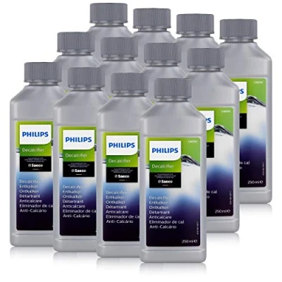 Abbildung von 12er Pack Philips Saeco Entkalker CA6700/99 für Espressomaschinen / Kaffeevollautomaten à 250 ml