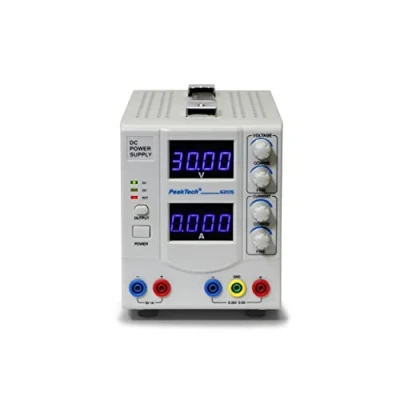 Abbildung von PeakTech Digtial Labornetzteil Labornetzgerät 0 30V / 5A DC, stabilisiert, linear regelbar, 1 Stück, P 6205
