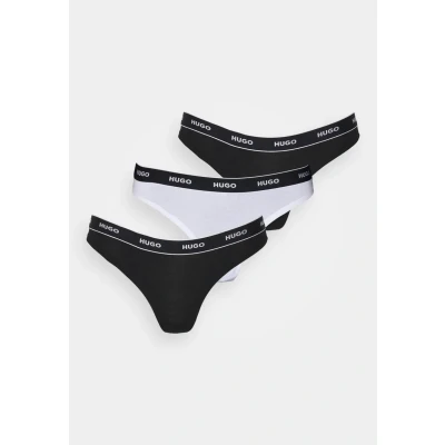 Abbildung von HUGO Triplet Thong Stripe 3 PACK String, Damen, Größe: XXL, Open miscellaneous