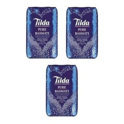 Abbildung von Pamai Pai® Dreierpack: 3 x 500g Basmatireis Tilda Reis Basmati Rice Indien Himalaya India