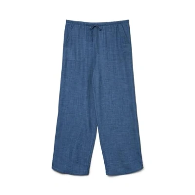 Abbildung von Vero Moda MIT Vmmelaney HOHE Taille Stoffhose, Damen, Größe: XS, Dark denim