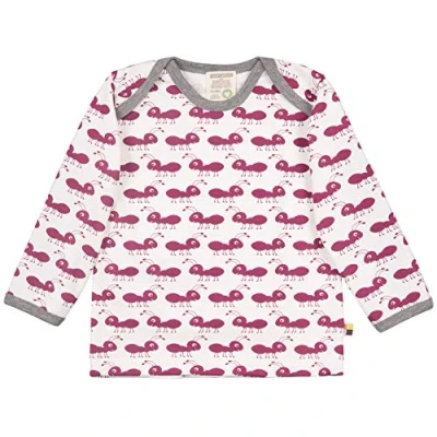 Abbildung von loud + proud Unisex Baby Shirt Langarm aus Bio Baumwolle, GOTS Zertifiziert T Shirt, per Pack Violett (Orchid or), 62/68 (Herstellergröße: 62/68)