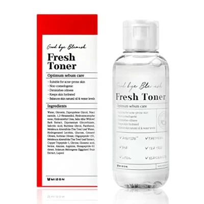 Abbildung von Mizon GOOD BYE Blemish Fresh Toner Gesichtswasser, Größe: 120 ml,