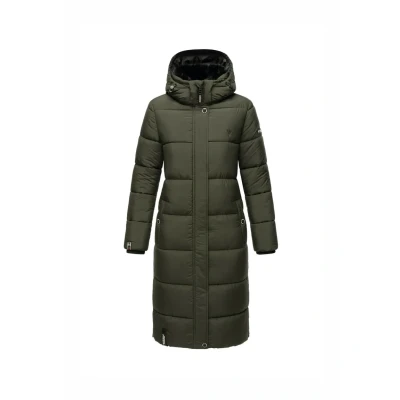 Abbildung von Marikoo Reliziaa Wintermantel, Damen, Größe: 3XL, Dark olive